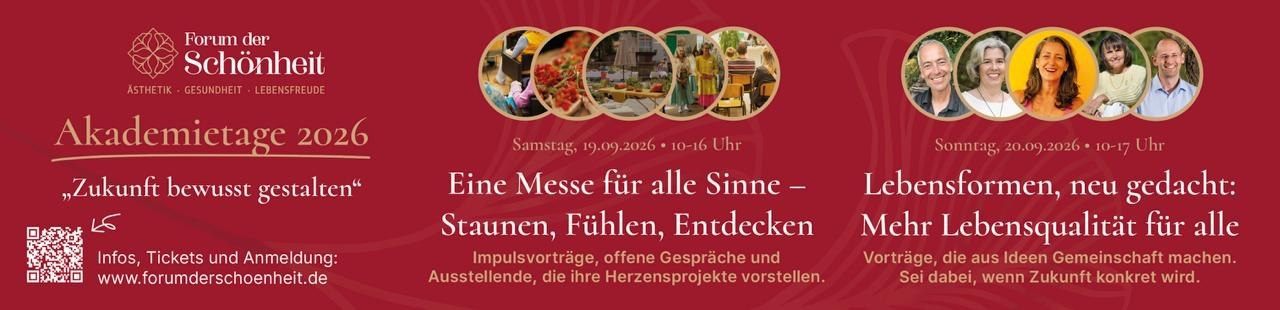 Akademietage 2026 — Zukunft bewusst gestalten