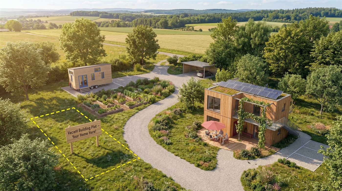 TinyHouseAreal am alten Forsthaus in Auernheim bei Treuchtlingen